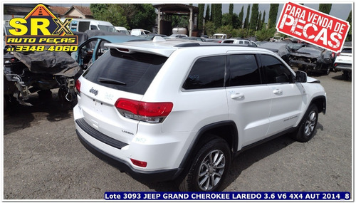 Sucata Grand Cherokee Laredo 3.6 V6 4x4 Aut Gas 2014