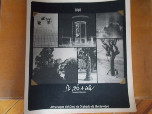 Almanaque Club De Grabado 1981/ D Calle A Calle Liber Falco