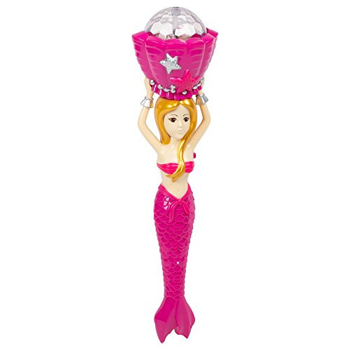 Juguetes Maestros Enciende La Mermaid Wand Flash Light Toy,