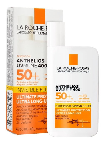 La Roche Posay Anthelios Uvmune 400 Spf50 Fluido Shaka 50ml