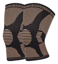 Comprar Rodillera Deportiva Ortopédica Soporte Compresion Cobre Par Talla Medium