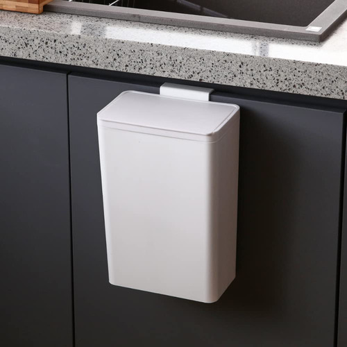 Leah Cubo Basura Colgante Compostaje  Para Gabinete Cocina