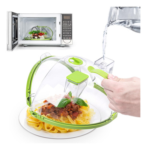 Tapa A Prueba De Salpicaduras Para Microondas De 10 Pulgadas