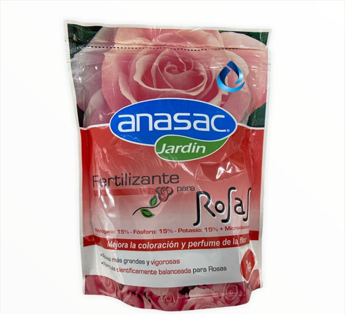 Fertilizante Ferti Rosas 1kg  15-15-15 Anasac