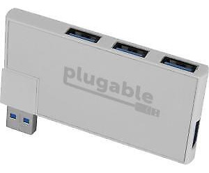 Plugable Rotating 4-port Usb 3.0 Portable Bus Powered Hu Vvc