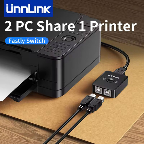 Switch Kvm Usb 3.0 Para Compartir Impresora Periféricos