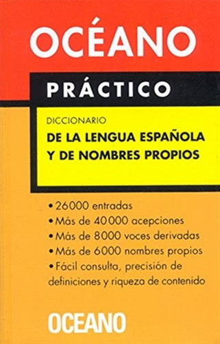 Dic.oceano Practico De La Lengua Española Y De Nombres Propi