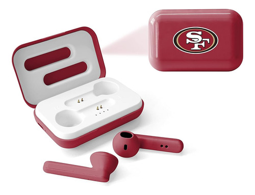 Soar Nfl True Wireless Earbuds V.4, San Francisco 49ers