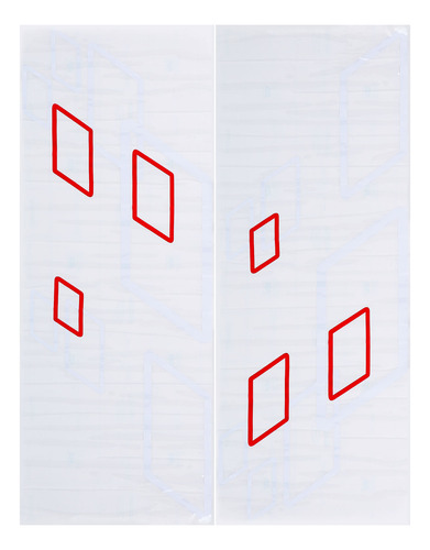Calcomanías Con Gráficos Laterales Para Camiones, 100 X 38 C