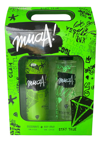 Body Splash Mujer Muaa Stay True 150ml + Desodorante Set