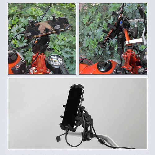 A 4 Cable De Carga Para Teléfono De Motocicleta, Tipo Micro