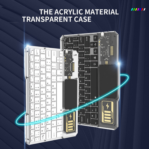 Teclado Inalámbrico N4luminous Teclado Táctil Recargable