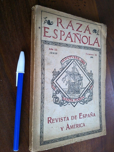 Imagen 1 de 3 de Raza Española Año Iii - Número 30 - Junio 1921