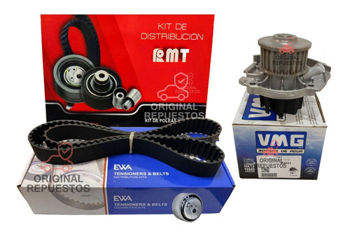 Kit Distribucion + Bomba Agua Fiat 500 1.4 8 Val Fire Evo