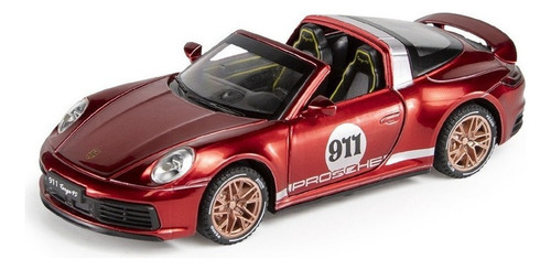 Coche Deportivo En Miniatura De Metal Porsche 911 1/32 De Ju