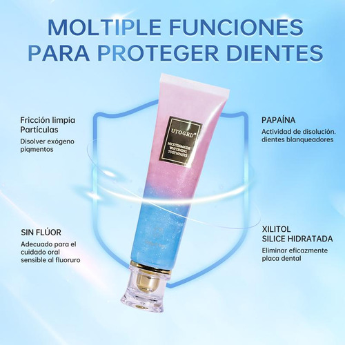Utogru Pasta | De Dientes Blanqueadora De Menta 1pcs