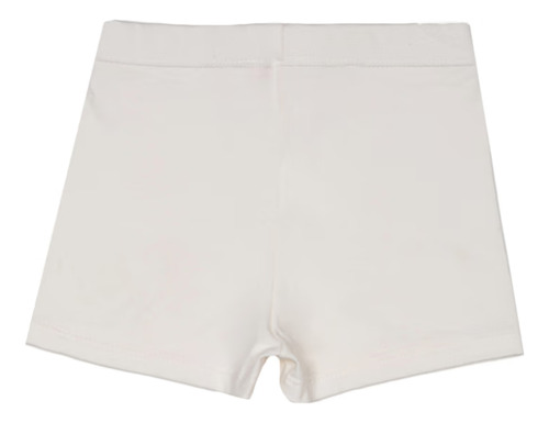 Shorts Básico Creme Em Cotton Marthiê Ma0240