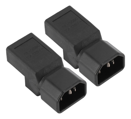 Adaptador De Corriente Iec320 C14 Macho A Nema 5 15r Hembra