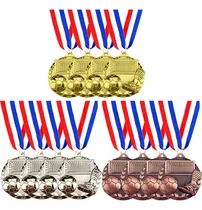 Comprar 12 Pzs Medallas Deportivas Medallas De Oro\u002Fplata\u002Fbronce
