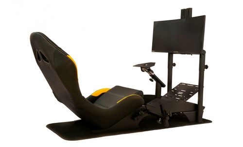 Psr Circuit Asiento Gamer Tipo Formula Con Base Monitor