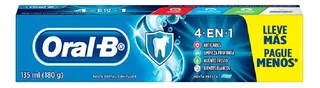 Pasta Dental Oral B Menta Suave Complete 4 En 1 180g