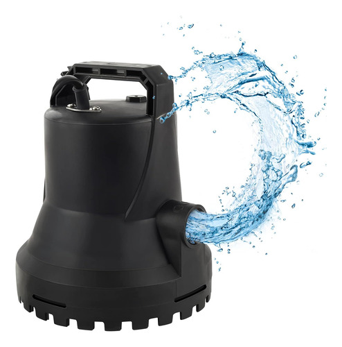 Bomba De Agua Sumergible De 1/4 Hp De 2200 Gph, Altura De El