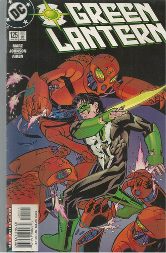 Green Lantern N° 125 - Em Inglês - Editora Dc - Formato 17 X 26 - Capa Mole - 2000 - Bonellihq Cx02 Abr24