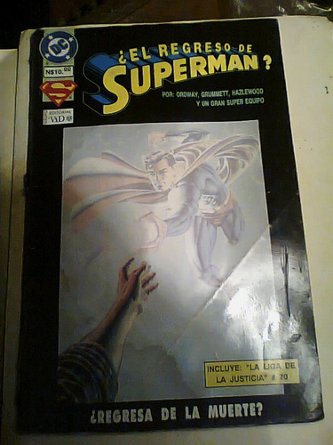 El Regreso De Superman  Editorial Vid Dc Comics