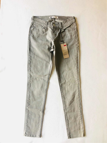 Levi's Jeans Skinny Gris Claro Originales