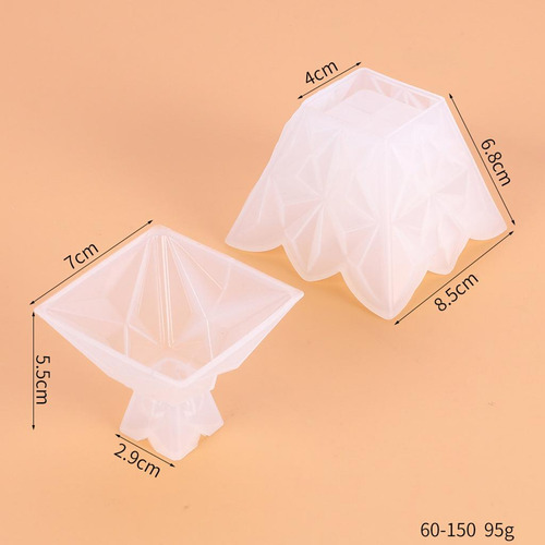 Molde De Silicona Caja De Almacenamiento De Joyería Diy