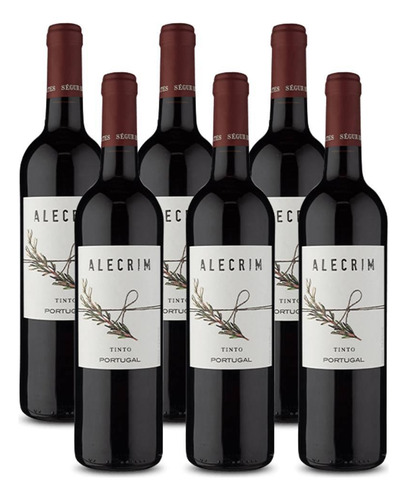 Kit 06 Unidades Vinho Alecrim Tinto 750ml