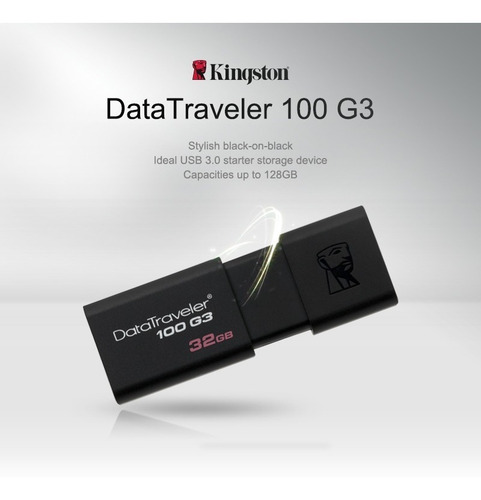 Memoria Flash Kingston 32 Gb Usb 3.0 (dt100g3/32gb)