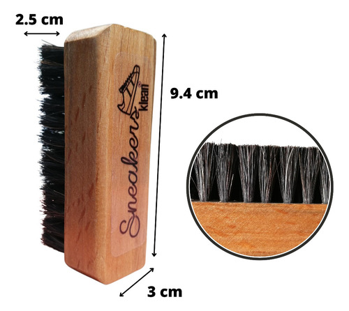 Sneakers Klean | Cepillos Premium De Madera 3 Pz