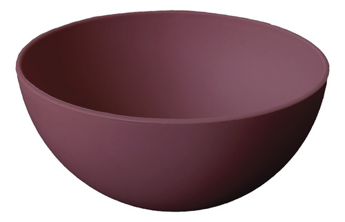 Bowl Plástico 26 Cm Fusión Carol Color Borravino