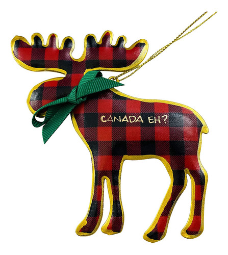 Canada Eh Moose Ornament Decoración De Árbol De Navid...