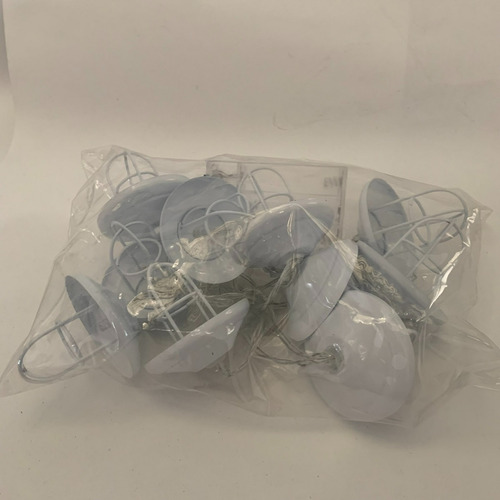 Imagen 4 de 4 de Navidad, Guirnalda Led, Lady Pía, Farol Tipo Galpon