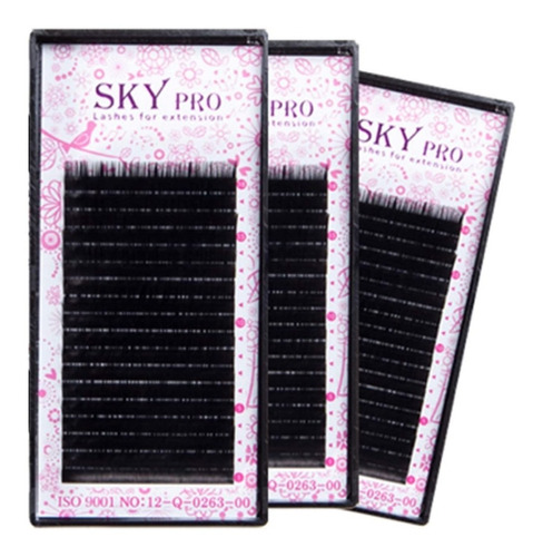 Pestañas De Mink 1x1 Sky Pro Mix