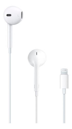Imagen 1 de 3 de Apple Auriculares Earpods Conector Lightning