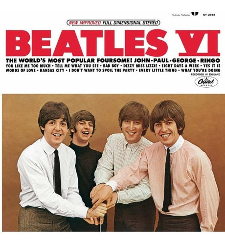 The Beatles Beatles Vi Cd New Cerrado 100% Original En Sto