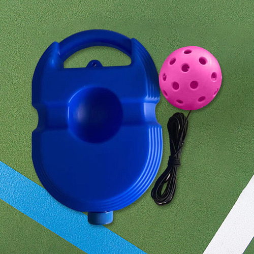 Pickleball Trainer Baseboard Professional Pink Ball Blue