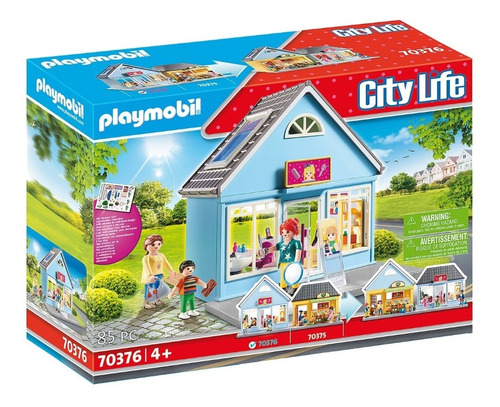 Playmobil Linea Mi Ciudad - Peluqueria De La Ciudad- 70376