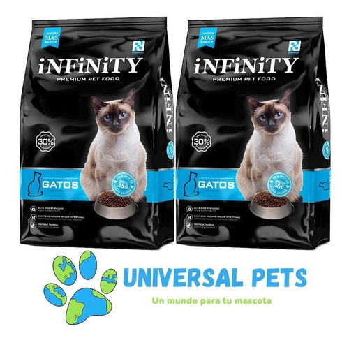 Infinity Gato Promo 2x10kg Universal Pets