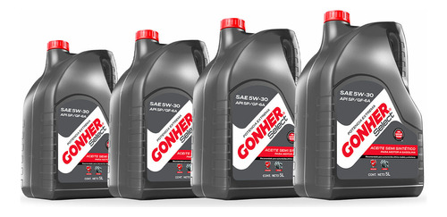 Aceite De Motor Semisintético 5w30 20 Litros Gonher Select