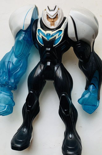 Max Steel Traje Turbo Fuerza Robot Blanco Azul Traje Y1520 (Usado)