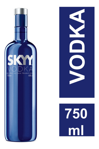 Vodka Skyy 750ml A Pronta Entrega
