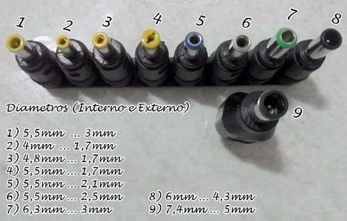 Fonte Universal Para Notebook C/regulagem De Voltagem -inova