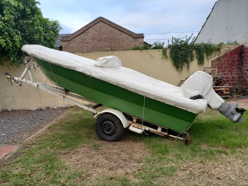 Bote Con Motor Y Trailer