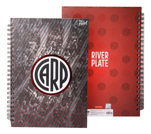 Cuaderno A4 T/dura Espiral X 120 Hjs Ppr - Rayado River