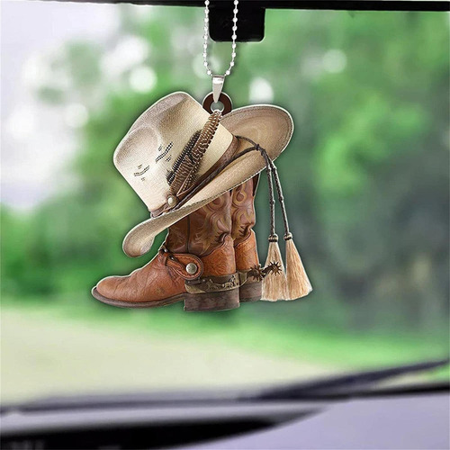 Colgante Para Espejo Retrovisor De Coche, Colgante, Sombrero