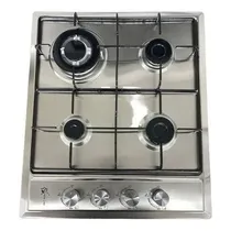 Comprar Encimera A Gas 4 Platos Acero Inox Encimera Con Encendido   